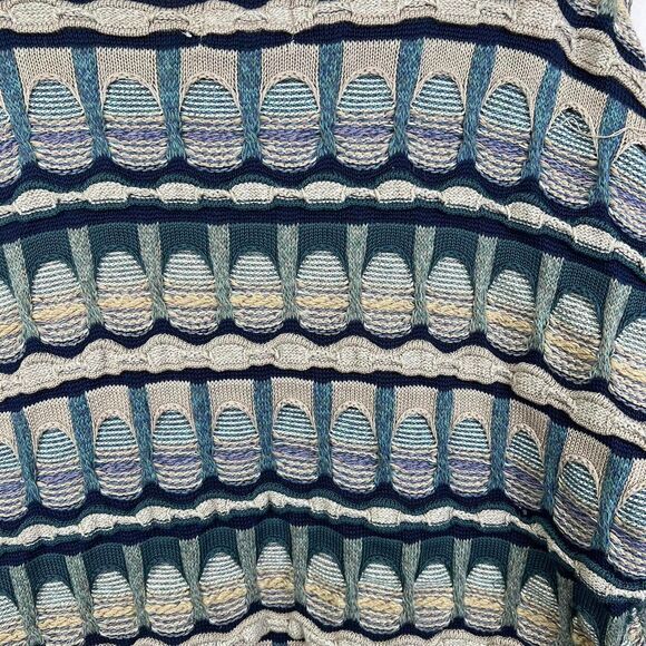 VINTAGE Essay Sweater Cardigan Coogi Style Size XL - Picture 6 of 8